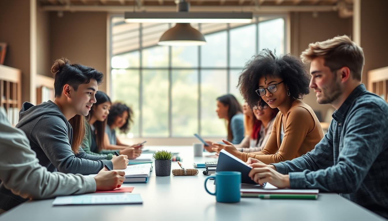 University campus and academic environment in Coimbra